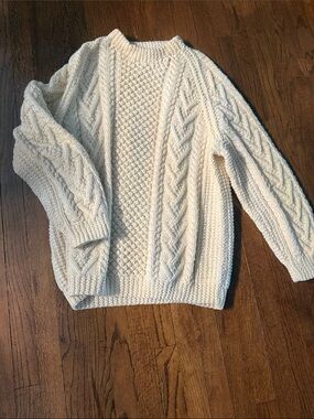 Carrick Fin Cable Knit Sweater